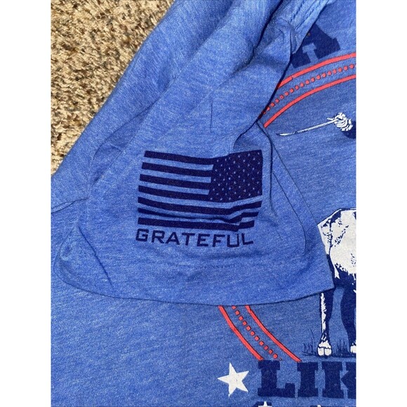 Peacemaker Trading Party Like It's 1776 T Shirt M George Washington Bison - Picture 6 of 7